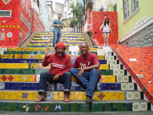 Selaron Steps in Rio De Janeiro, Brazil