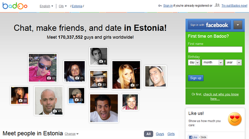 Badoo in Estonia