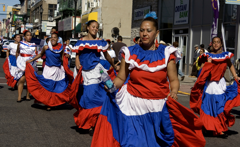 dominican republic parade checklist moving bandera