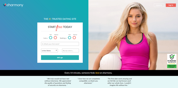 Dating site i amerikansk