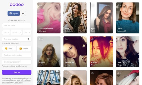 Badoo Russia