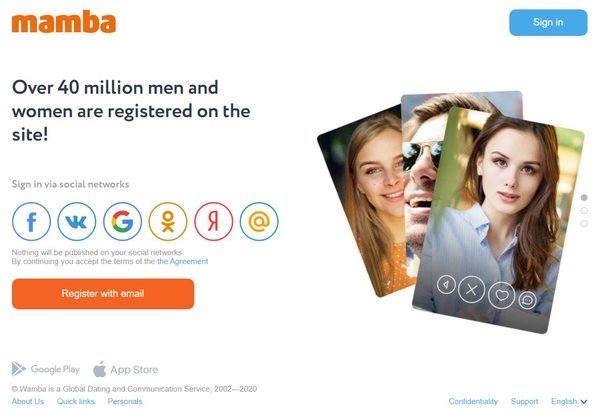 Most downloaded dating apps in Russia 2021