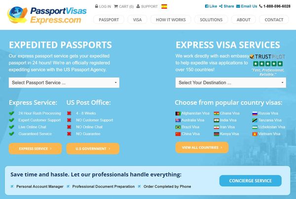 us travel visa customer care