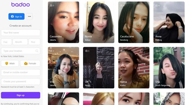 Most popular online dating sites in Medan